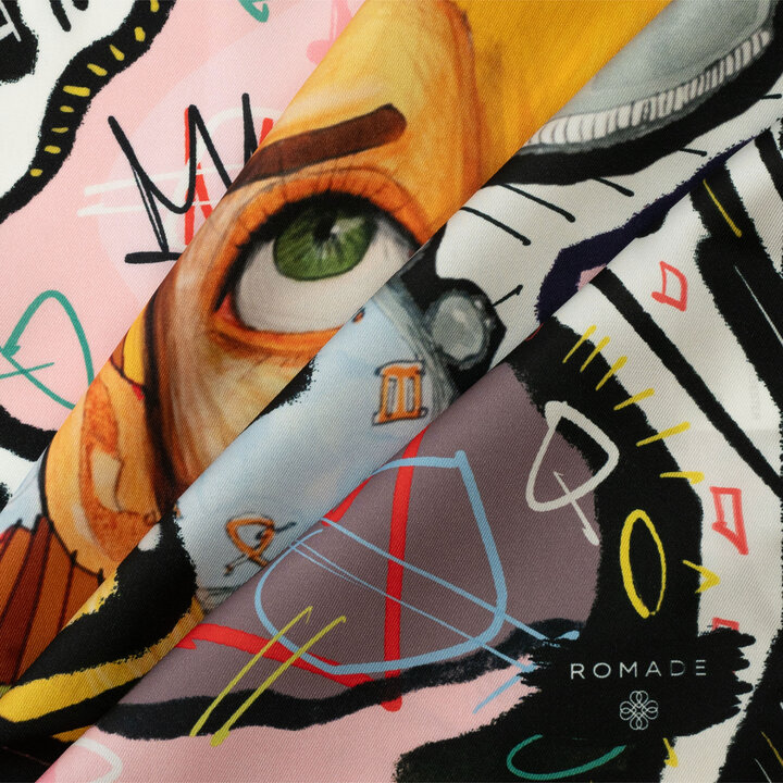 Šátek Síla (Zor) v růžové barvě