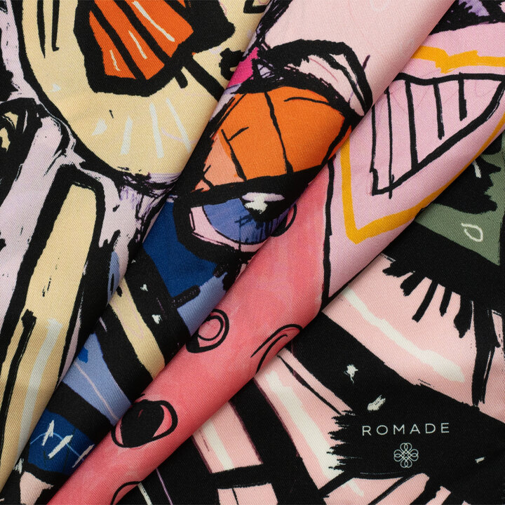 Šátek Zrození (Uľiben) v růžové barvě