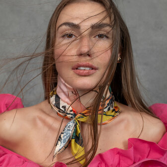 Šátek Svatba (Baro Bijav) v zelené barvě