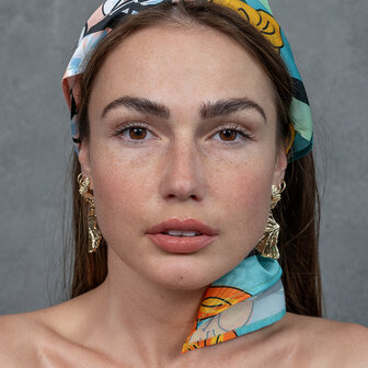 Šátek Královna (Marahaňi) ve světle-zelené barvě